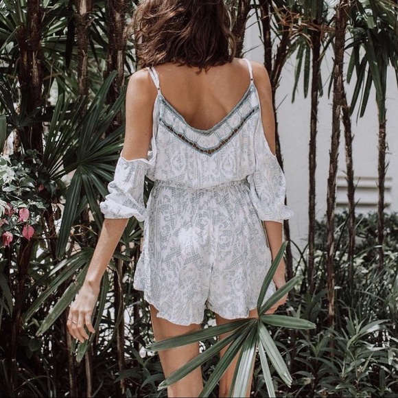 Desi Romper in Echo - Picture 3 of 16